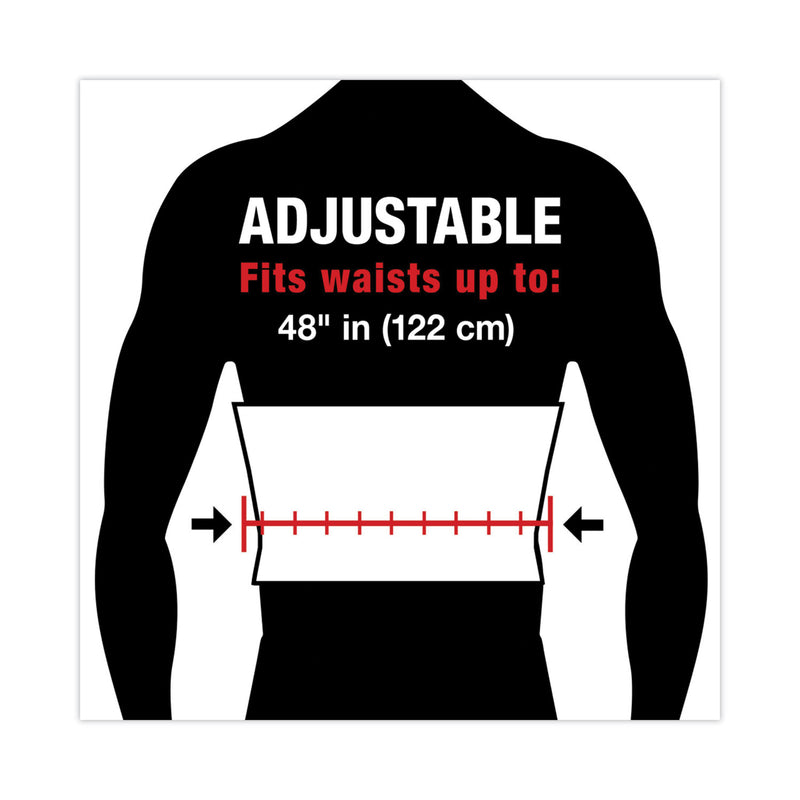 ACE Work Belt with Removable Suspenders, One Size Fits All, Up to 48" Waist Size, Black