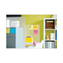 Post-it Pop-up Note Dispenser/Value Pack, For 4 x 4 Pads, Black/Clear, Includes (3) Canary Yellow Super Sticky Pop-up Pad