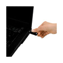 3M Ergonomic Wireless Three-Button Optical Mouse, 2.4 GHz Frequency/30 ft Wireless Range, Right Hand Use, Black