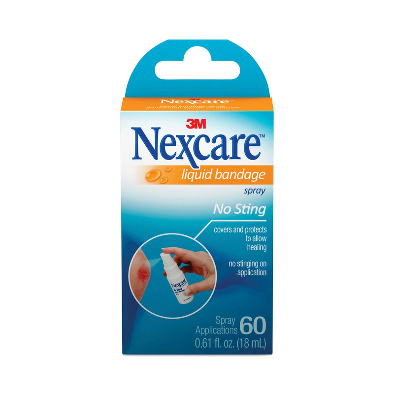 3M Nexcare No-Sting Liquid Bandage Spray, 0.61 oz