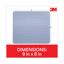 3M Precise Mouse Pad with Nonskid Back, 9 x 8, Frostbyte Design