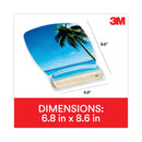 3M Fun Design Clear Gel Mouse Pad with Wrist Rest, 6.8 x 8.6, Beach Design