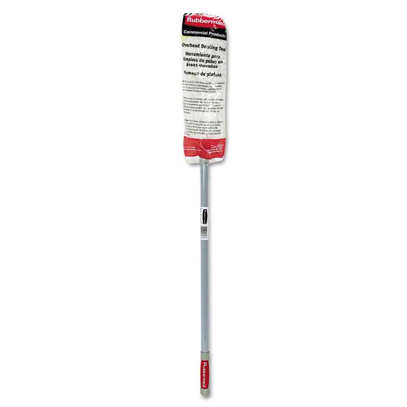 Rubbermaid HiDuster Overhead Duster with Straight Launderable Head, 51" Extension Handle
