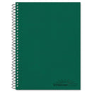 National Three-Subject Wirebound Notebook, Pocket Dividers, Medium/College Rule, Randomly Assorted Covers, 9.5 x 6.38, 120 Sheets