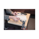 Scotch Clip Dispenser Value Pack with 12 Rolls of Tape, 1" Core, Plastic, Charcoal