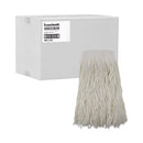 Boardwalk Mop Head, Premium Saddleback Head, Rayon Fiber, 24-Oz., White, 12/Carton