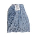 Boardwalk Mop Head, Standard Head, Cotton/Synthetic Fiber, Cut-End,