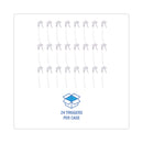 Boardwalk Trigger Sprayer 250, 8" Tube, Fits 16-24 oz Bottles, White, 24/Carton