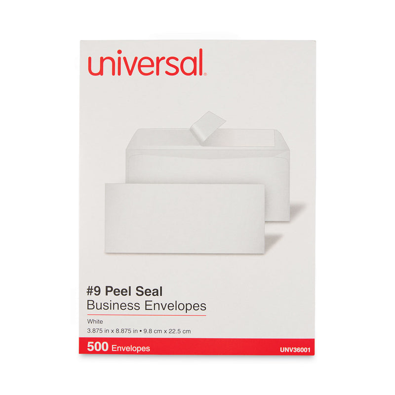 Universal Peel Seal Strip Business Envelope,