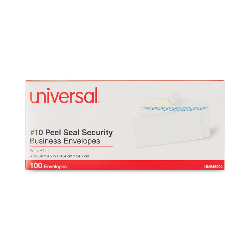 Universal Peel Seal Strip Security Tint Business Envelope,