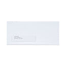 Universal Peel Seal Strip Business Envelope, Address Window,