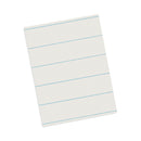 Pacon Ruled Newsprint Paper, 3/8" Short Rule, 8.5 x 11, 500/Pack