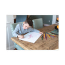 Pacon White Drawing Paper, 47 lb Text Weight, 12 x 18, Pure White, 500/Ream