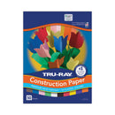 Pacon Tru-Ray Construction Paper, 76 lb Text Weight, 9 x 12, Assorted Standard Colors, 50/Pack