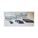 Diversey Clean Patch, 3.5 x 3.5, Dries Dark Blue, 5/Box, 5 Boxes/Carton