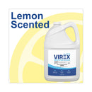 Diversey Virex All-Purpose Disinfectant Cleaner, Lemon Scent, 1 gal Container, 2/Carton