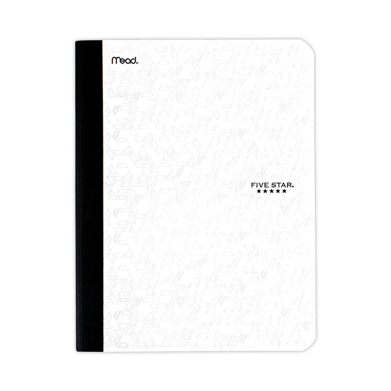 Five Star Composition Book, Medium/College Rule, Randomly Assorted Covers (Black/Blue/Green/Red/Yellow), 9.75 x 7.5, 100 Sheets