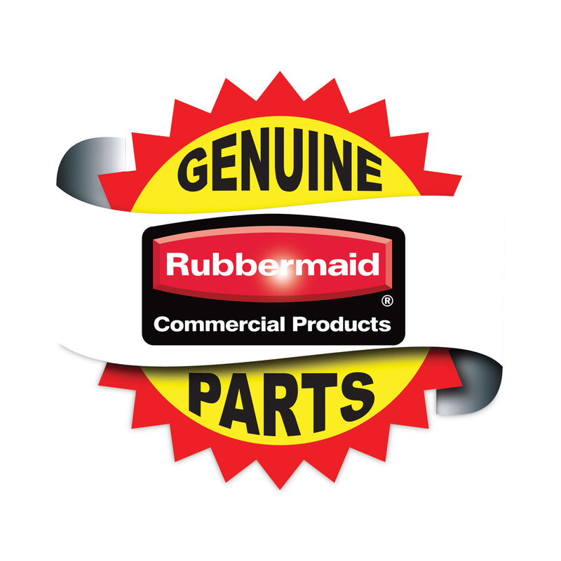 Rubbermaid Rubber Tool Grips for HYGEN Microfiber Cleaning Carts, Black