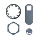 Rubbermaid Replacement Lock and Keys for Cleaning Carts, Silver