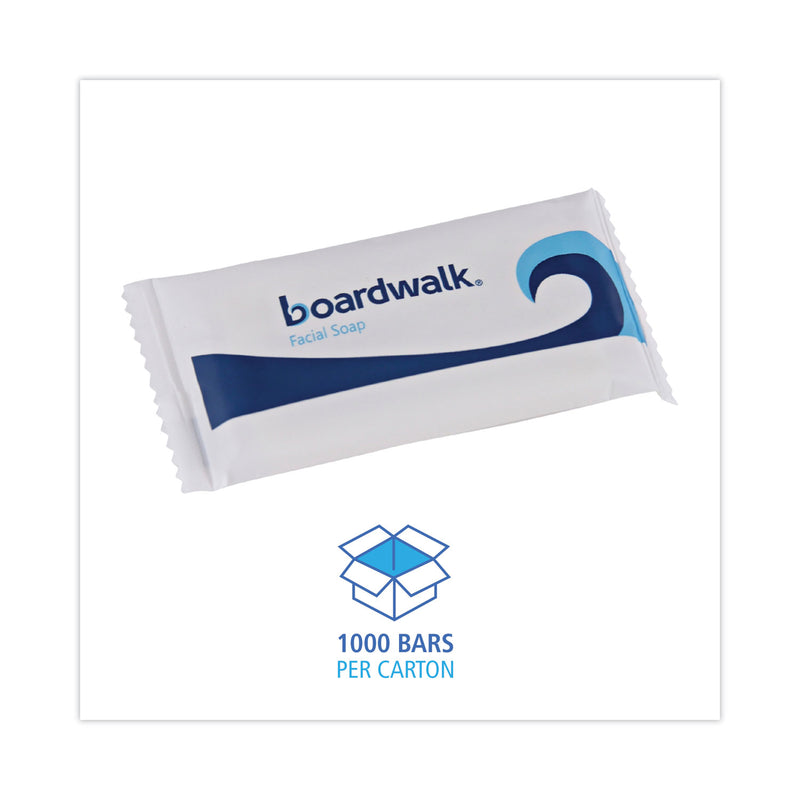 Boardwalk Face and Body Soap, Flow Wrapped, Floral Fragrance,