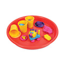 deflecto Little Artist's Antimicrobial Craft Tray, 13" Dia., Red