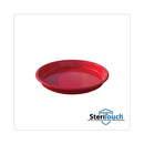 deflecto Little Artist's Antimicrobial Craft Tray, 13" Dia., Red