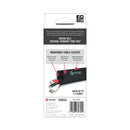 VELCRO Mountable Cable Sleeves, 4.75" X 8", Black, 2/Pack