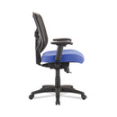 Alera Elusion Series Mesh Mid-Back Swivel/Tilt Chair, Supports Up to 275 lb, 17.9" to 21.8" Seat Height, Navy Seat
