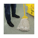 Boardwalk Mop Head, Pro Loop Web/Tailband, Premium Standard Head, Cotton, 32-Oz., White