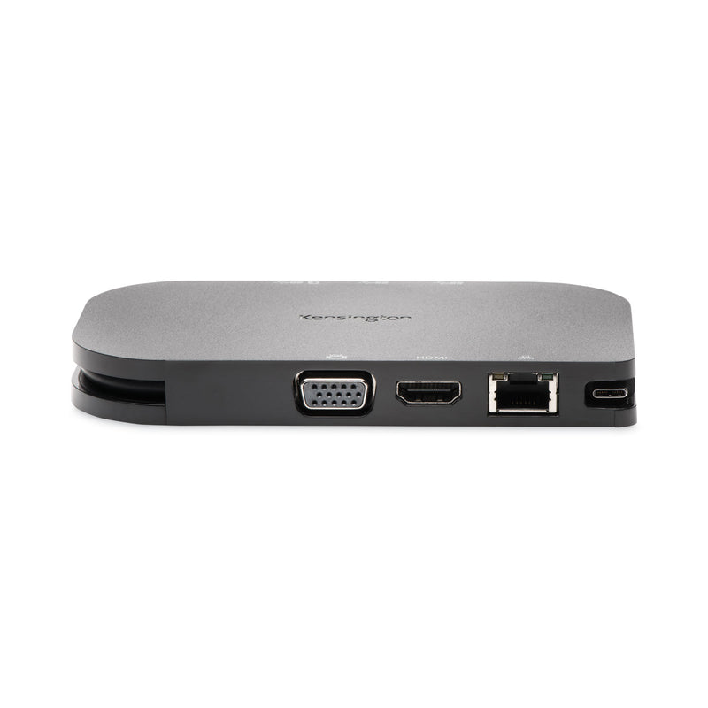 Kensington SD1610P USB-C Mini Mobile 4K Dock, Black