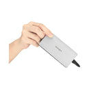 Kensington UH1400P USB-C 8-in-1 Driverless Mobile Hub, Black