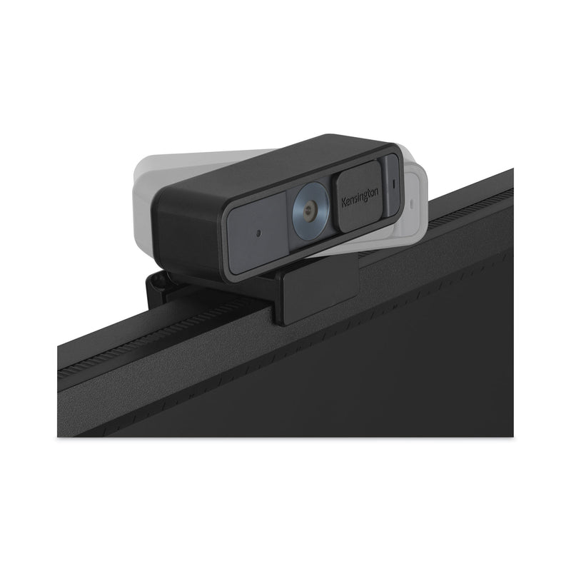 Kensington W2000 1080p Auto Focus Webcam, 1920 pixels x 1080 pixels, 2 Mpixels, Black