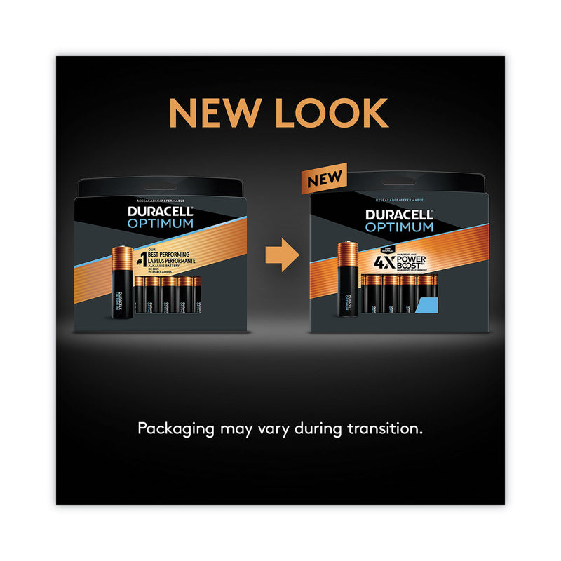 Duracell Optimum Alkaline AAA Batteries, 12/Pack