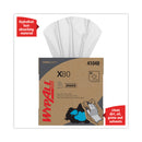 WypAll X80 Cloths, HYDROKNIT, POP-UP Box, 8.34 x 16.8, White, 80/Box, 5 Boxes/Carton