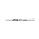 Sharpie Permanent Paint Marker, Fine Bullet Tip, White, Dozen