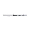 Sharpie Permanent Paint Marker, Fine Bullet Tip, White, Dozen