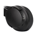 Morpheus 360 SYNERGY HD Wireless Noise Cancelling Headphones Bluetooth Headset with Microphone, 4 ft Cord, Black