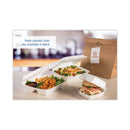 Dart Insulated Foam Hinged Lid Containers, 1-Compartment, 9 x 9.4 x 3, White, 200/Pack, 2 Packs/Carton