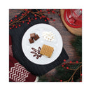 Dart Concorde Non-Laminated Foam Plate, 3-Compartment, 9" dia, 125/Pack, 4 Packs/Carton