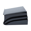 Universal Recycled Telephone Stand and Message Center, 12.25 x 10.5 x 5.25, Black