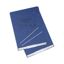 Universal Pressboard Hanging Binder, 2 Posts, 6" Capacity, 9.5 x 11, Blue