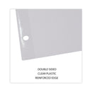 Universal Deluxe Write-On/Erasable Tab Index, 5-Tab, 11 x 8.5, White, Assorted Tabs, 1 Set