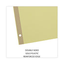 Universal Deluxe Extended Insertable Tab Indexes, 8-Tab, 11 x 8.5, Buff, Assorted Tabs, 24 Sets