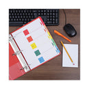 Universal Deluxe Table of Contents Dividers for Printers, 5-Tab, 1 to 5; Table Of Contents, 11 x 8.5, White, 6 Sets