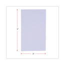 Universal Scratch Pad Value Pack, Unruled, 3 x 5, White, 100 Sheets, 180/Carton