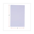 Universal Scratch Pad Value Pack, Unruled, 4 x 6, White, 100 Sheets, 120/Carton