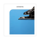 Universal Plastic Clipboard with High Capacity Clip, 1.25" Clip Capacity, Holds 8.5 x 11 Sheets, Translucent Blue