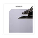Universal Plastic Clipboard with High Capacity Clip, 1.25" Clip Capacity, Holds 8.5 x 11 Sheets, Clear