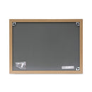 Universal Cork Board with Oak Style Frame, 24 x 18, Natural, Oak-Finished Frame