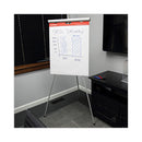 Universal Renewable Resource Sugarcane Based Easel Pads, Unruled, 27 x 34, White, 50 Sheets, 2/Carton